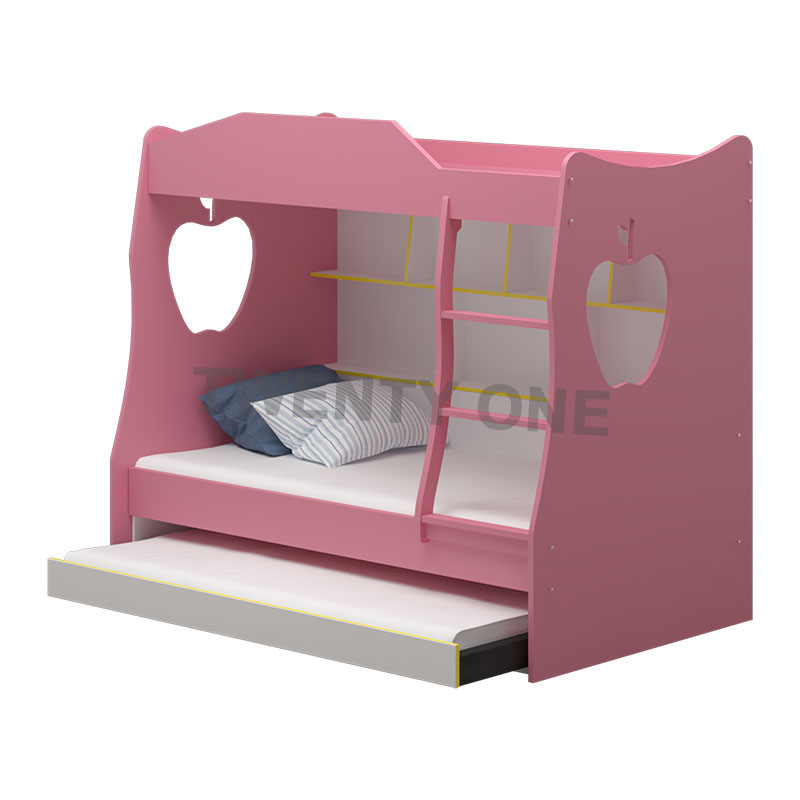 LEO CHILDREN BED MODEL 1(with pullout/with drawer available)