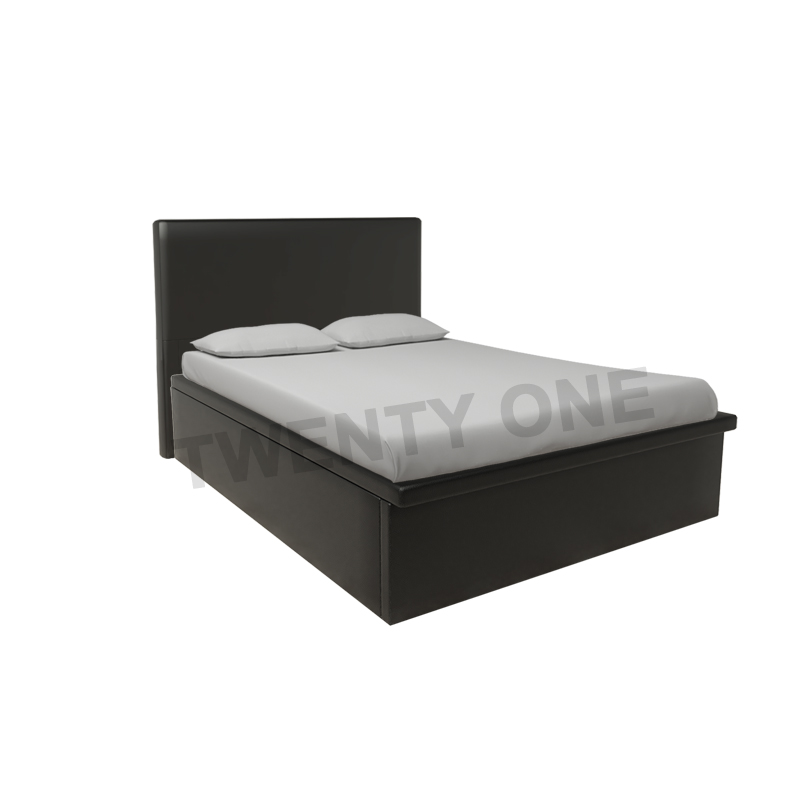 SLOANE FAUX LEATHER STORAGE BED
