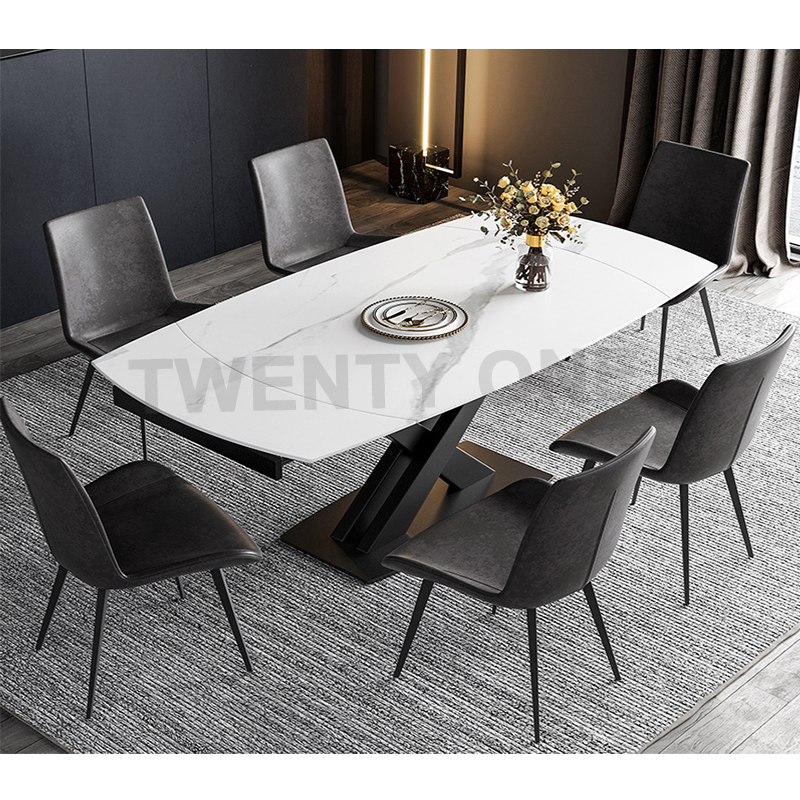 AKIL EXTENDABLE DINING TABLE SET (1+6)
