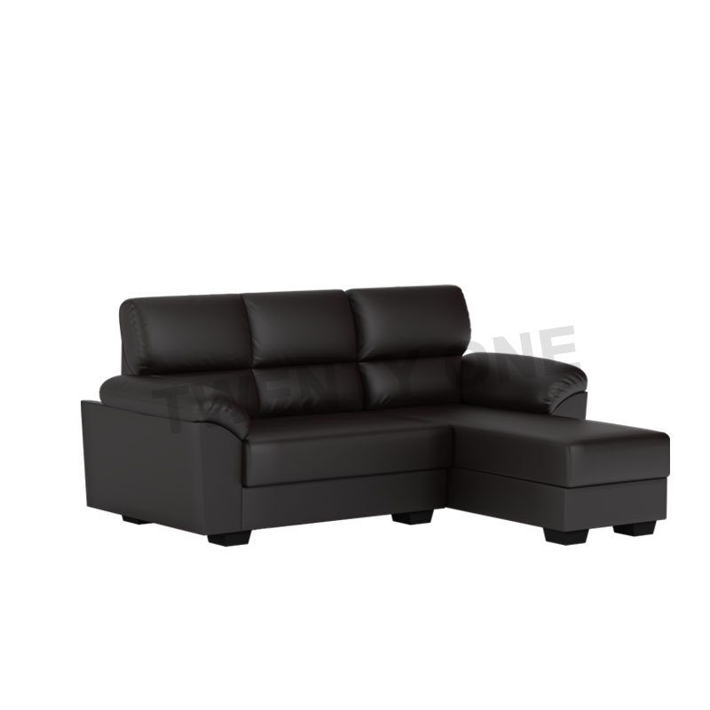 LONDYN FAUX LEATHER SEATER WITH CJAOSE SOFA