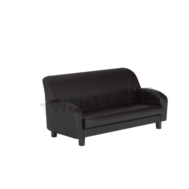TORREY FAUX LEATHER 3 SEATER SOFA